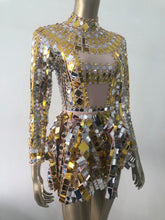Load image into Gallery viewer, KAROLINA KORKOVA Mirror Mini Bodysuit

