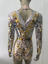 Load image into Gallery viewer, KAROLINA KORKOVA Mirror Mini Bodysuit
