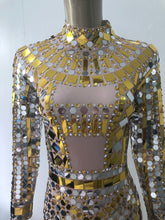 Load image into Gallery viewer, KAROLINA KORKOVA Mirror Mini Bodysuit
