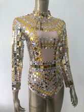 Load image into Gallery viewer, KAROLINA KORKOVA Mirror Mini Bodysuit
