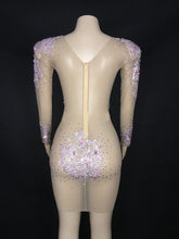 Load image into Gallery viewer, JESSICA WHITE Mesh Crystal Rhinestone
