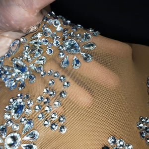 JESSICA WHITE Mesh Crystal Rhinestone