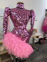 Load image into Gallery viewer, SHARON STONE Mirror Lace  Dress
