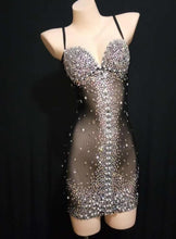 Load image into Gallery viewer, PAULINA PORIZKOVA  Mesh Crystal Pearl
