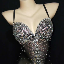 Load image into Gallery viewer, PAULINA PORIZKOVA  Mesh Crystal Pearl
