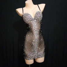 Load image into Gallery viewer, PAULINA PORIZKOVA  Mesh Crystal Pearl
