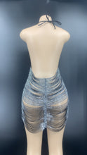 Load image into Gallery viewer, GEMMA ATKINSON Crystal-Chain Dress
