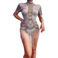 Load image into Gallery viewer, BEHATI PRINSLOO Pearl Bead Bodysuit
