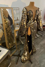 Load image into Gallery viewer, SELITA EBANKS Gold Mirror Maxi
