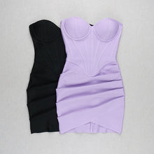 Load image into Gallery viewer, OOPHYTUM Bandage Mini Dress
