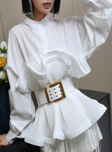 Load image into Gallery viewer, MILLETTIA Ruffle Lantern Top
