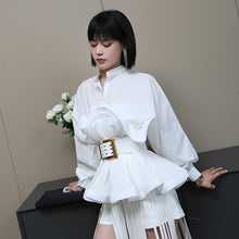 Load image into Gallery viewer, MILLETTIA Ruffle Lantern Top
