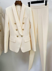 RUE WHITE Blazer Pants Set
