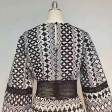 Load image into Gallery viewer, PHYGELIUS Embroidered Mini Dress
