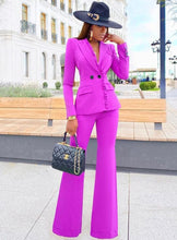 Load image into Gallery viewer, VIOLETA Blazer Pants Set
