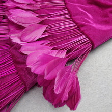 Load image into Gallery viewer, PHALARIS Feather Velvet Gown
