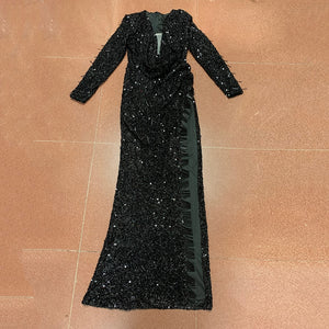 PETROPHILE Sequin Long Dress