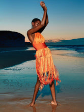 Load image into Gallery viewer, PERICALLIS Tassel Bandage Dress
