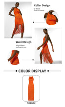 Load image into Gallery viewer, PERICALLIS Tassel Bandage Dress
