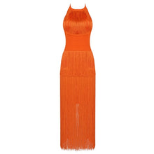 Load image into Gallery viewer, PERICALLIS Tassel Bandage Dress
