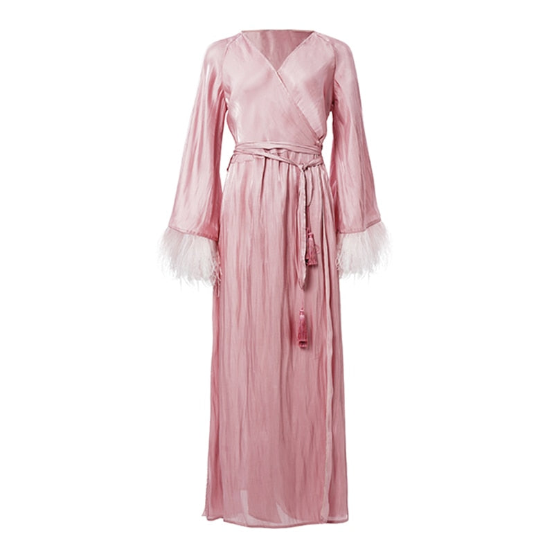 PLATYCERIUM Furr Robe Dress