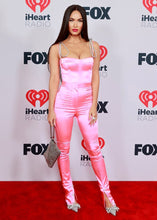 Load image into Gallery viewer, PILOSOCEREUS Satin Jumpsuit Crystal Strap

