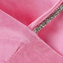 Load image into Gallery viewer, PILOSOCEREUS Satin Jumpsuit Crystal Strap
