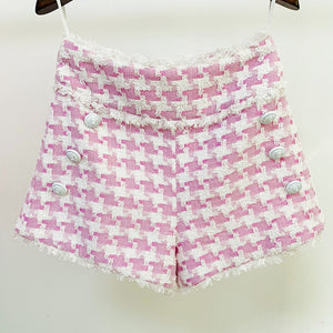 POTENTILLA Tweed Blazer Short Set