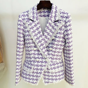 POTENTILLA Tweed Blazer Short Set