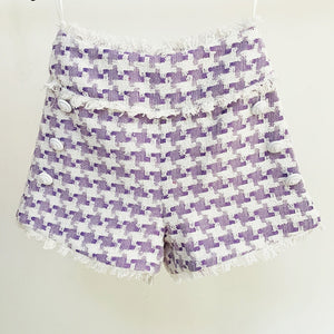 POTENTILLA Tweed Blazer Short Set
