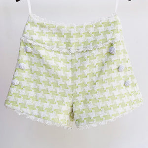POTENTILLA Tweed Blazer Short Set