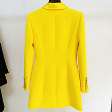 Load image into Gallery viewer, ACCA YELLOW Blazer Dress
