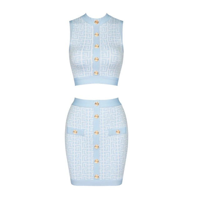 PLANTAGO Blue Balmain Set