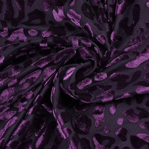 PSILOTUM Velvet Midi Dress
