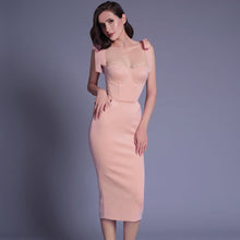 Load image into Gallery viewer, PTEROCLETIS Midi Bandage Dress
