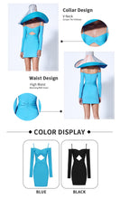 Load image into Gallery viewer, PUTORIA Mini Bandage Dress
