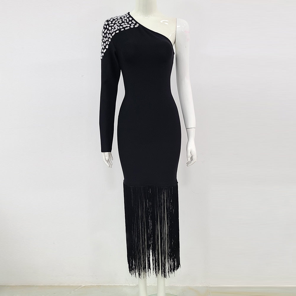 RICHEA Midi Bandage Tassel