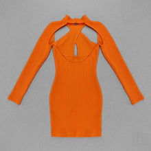Load image into Gallery viewer, QUERCUS Cut-out Mini Bandage Dress
