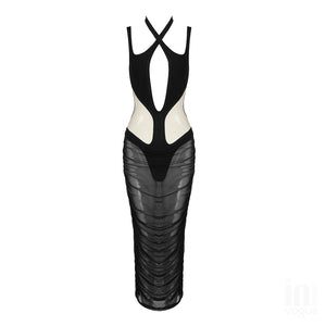 QUAMOCIT Designer Inspired Bandage Midi