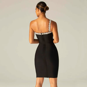 RANZANIA Mini Bandage Dress