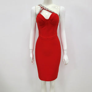 RANZANIA Mini Bandage Dress