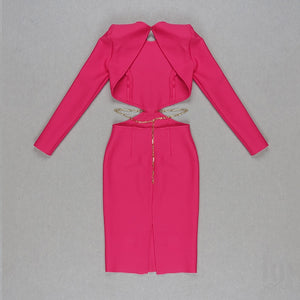 RUMOHRA Bandage Chain Belt Midi