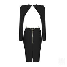 Load image into Gallery viewer, RUMOHRA Bandage Chain Belt Midi
