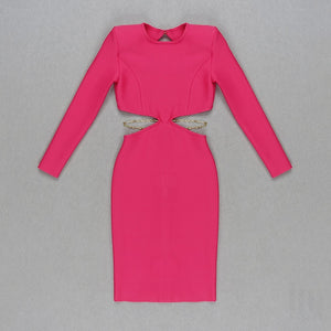 RUMOHRA Bandage Chain Belt Midi
