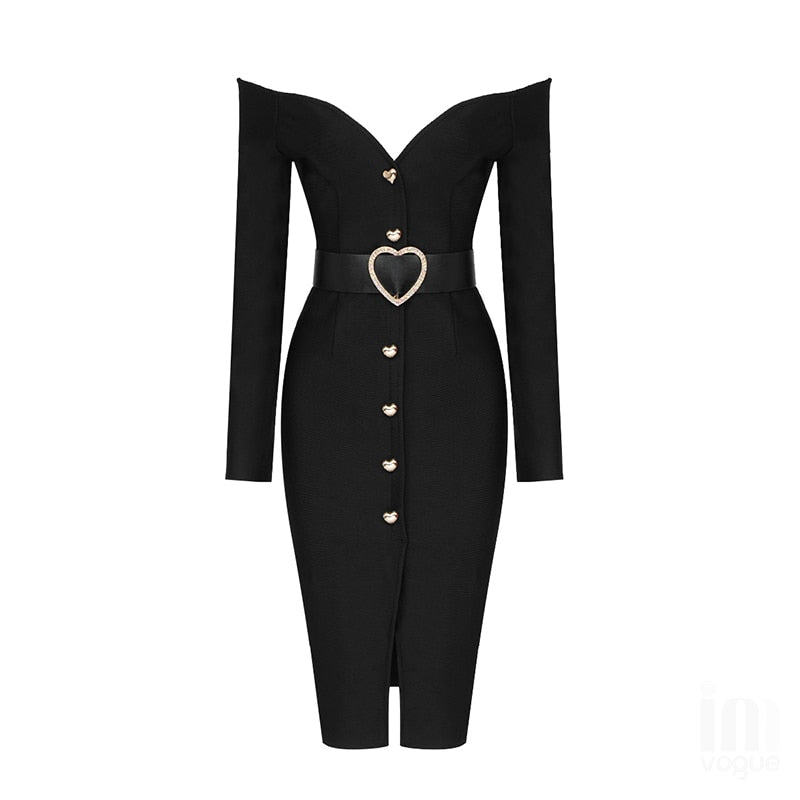 SANCHEZIA Bandage Midi