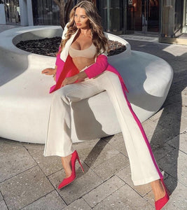 ROMULEA Blazer Pants Set