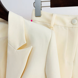 ROMULEA Blazer Pants Set