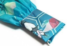 Load image into Gallery viewer, SADLERIA Lantern Sleeve Long Dress
