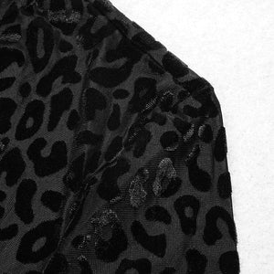 SATUREJA Leopard Jumpsuit + Belt
