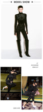 Load image into Gallery viewer, SATUREJA Leopard Jumpsuit + Belt
